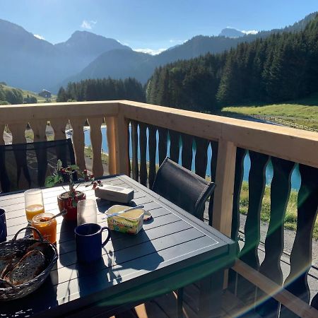 Chalet Proche Morzine Et Lac Leman Wifi Offert Le Biot エクステリア 写真